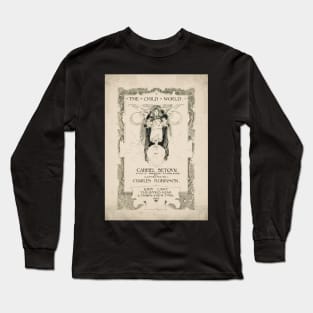 Old book cover - The child world - 1896 - Long Sleeve T-Shirt